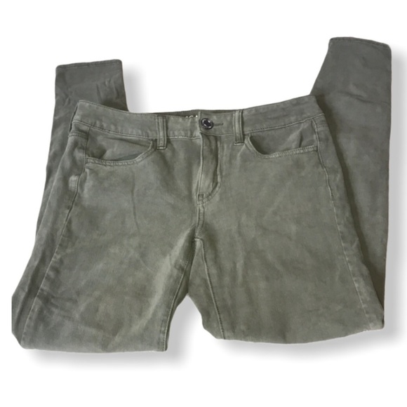 American Eagle Jeggings Olive Green - Picture 1 of 5